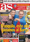 Portada diario AS del 4 de Octubre de 2011