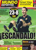 Portada Mundo Deportivo del 4 de Octubre de 2011