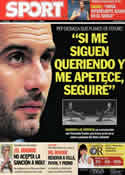 Portada diario Sport del 7 de Octubre de 2011