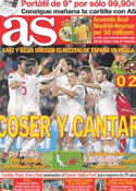 Portada diario AS del 8 de Octubre de 2011