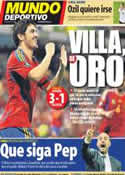 Portada Mundo Deportivo del 12 de Octubre de 2011