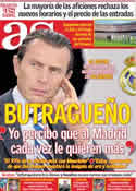 Portada diario AS del 14 de Octubre de 2011