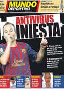 Portada Mundo Deportivo del 14 de Octubre de 2011