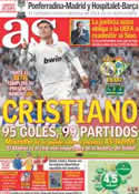 Portada diario AS del 15 de Octubre de 2011