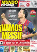 Portada Mundo Deportivo del 15 de Octubre de 2011