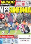 Portada Mundo Deportivo del 16 de Octubre de 2011