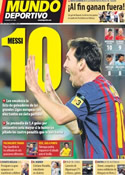 Portada Mundo Deportivo del 17 de Octubre de 2011