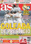 Portada diario AS del 19 de Octubre de 2011