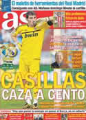 Portada diario AS del 22 de Octubre de 2011