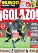 Portada Mundo Deportivo del 26 de Octubre de 2011