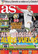 Portada diario AS del 27 de Octubre de 2011