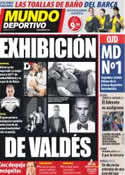 Portada Mundo Deportivo del 27 de Octubre de 2011