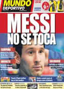 Portada Mundo Deportivo del 28 de Octubre de 2011