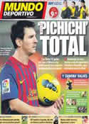 Portada Mundo Deportivo del 31 de Octubre de 2011