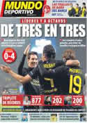 Portada Mundo Deportivo del 2 de Noviembre de 2011