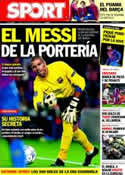 Portada diario Sport del 3 de Noviembre de 2011