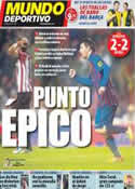 Portada Mundo Deportivo del 7 de Noviembre de 2011