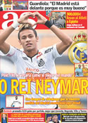 Portada diario AS del 9 de Noviembre de 2011