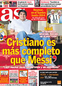 Portada diario AS del 10 de Noviembre de 2011