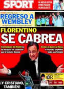 Portada diario Sport del 12 de Noviembre de 2011