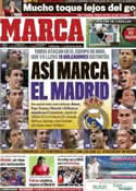 Portada diario Marca del 13 de Noviembre de 2011