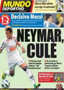 Portada Mundo Deportivo del 16 de Noviembre de 2011