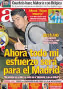 Portada diario AS del 17 de Noviembre de 2011