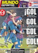 Portada Mundo Deportivo del 20 de Noviembre de 2011