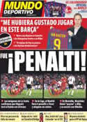 Portada Mundo Deportivo del 21 de Noviembre de 2011