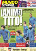 Portada Mundo Deportivo del 23 de Noviembre de 2011