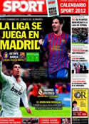 Portada diario Sport del 26 de Noviembre de 2011