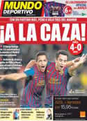 Portada Mundo Deportivo del 30 de Noviembre de 2011