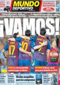 Portada Mundo Deportivo del 3 de Diciembre de 2011