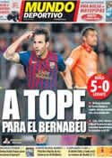 Portada Mundo Deportivo del 4 de Diciembre de 2011