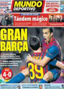 Portada Mundo Deportivo del 7 de Diciembre de 2011