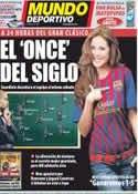 Portada Mundo Deportivo del 9 de Diciembre de 2011