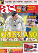 Portada diario AS del 12 de Diciembre de 2011