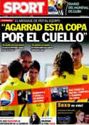 Portada diario Sport del 13 de Diciembre de 2011