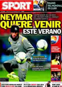 Portada diario Sport del 14 de Diciembre de 2011