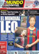 Portada Mundo Deportivo del 15 de Diciembre de 2011