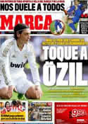 Portada diario Marca del 16 de Diciembre de 2011