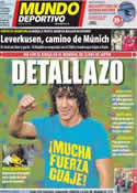 Portada Mundo Deportivo del 17 de Diciembre de 2011