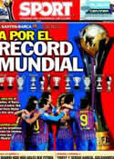 Portada diario Sport del 18 de Diciembre de 2011