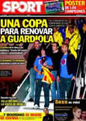 Portada diario Sport del 20 de Diciembre de 2011