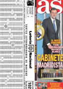 Portada diario AS del 23 de Diciembre de 2011