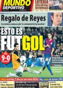 Portada Mundo Deportivo del 23 de Diciembre de 2011