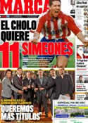 Portada diario Marca del 24 de Diciembre de 2011