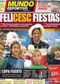 Portada Mundo Deportivo del 24 de Diciembre de 2011