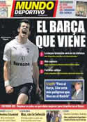 Portada Mundo Deportivo del 29 de Diciembre de 2011