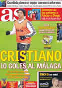 Portada diario AS del 3 de Enero de 2012